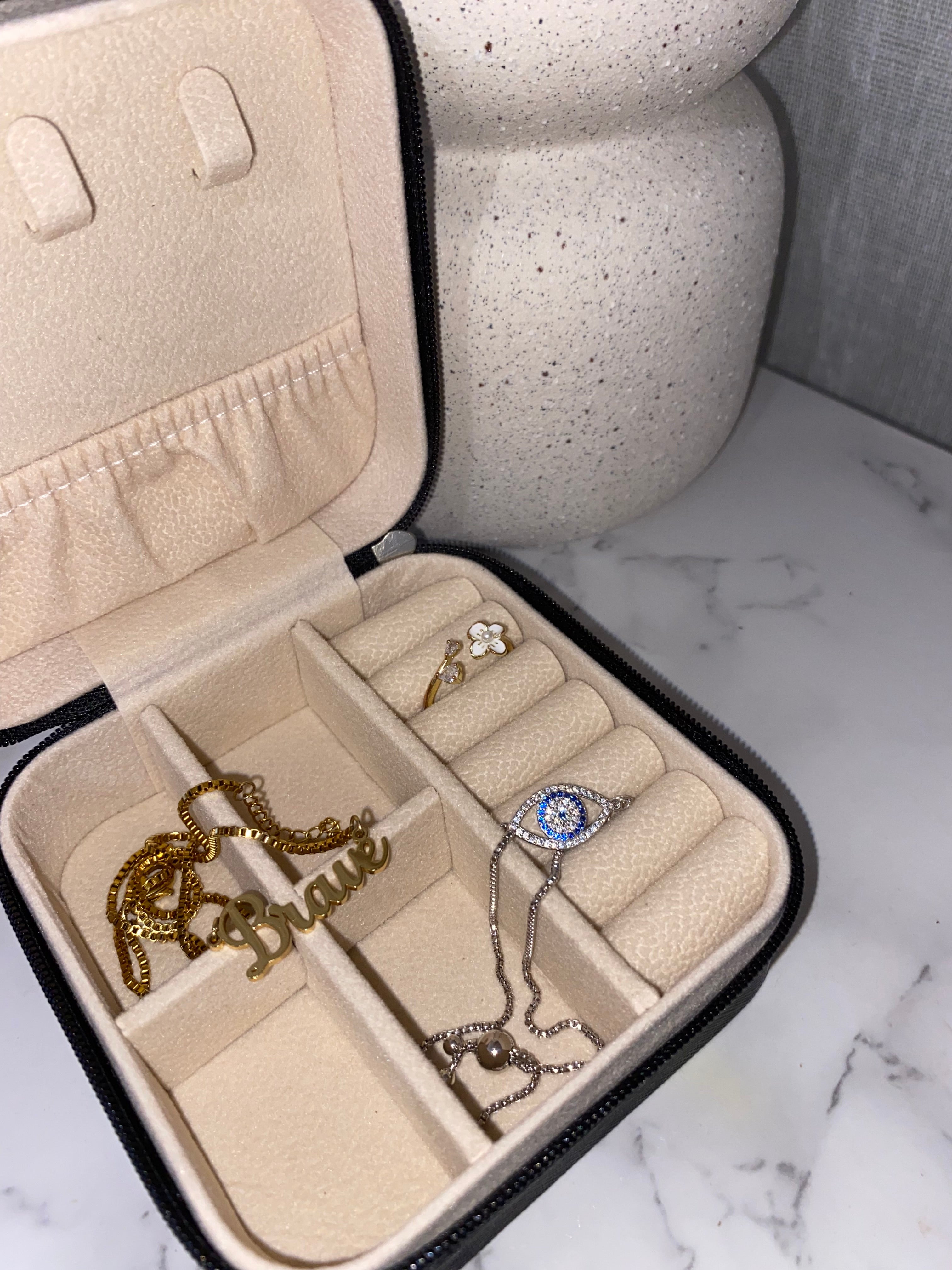 Boîte à bijoux à personnaliser